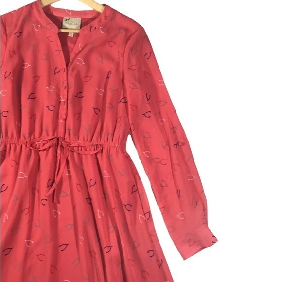 Modcloth Effortless On Arrival Wishbone Dress - Picture 7 of 9